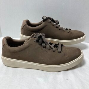 Cole Haan Grand Crosscourt Traveler Sneaker Shoes Mens Size 10.5M Truffle Brown‎